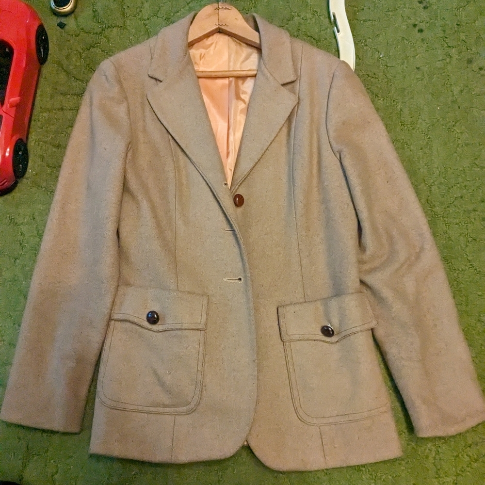 Camel Hair Blazer